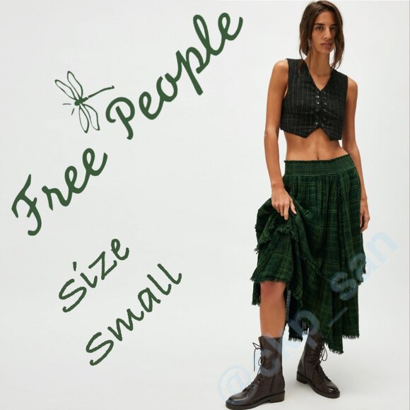 Free People Dresses & Skirts - NWT Free People FP One Averie Maxi Skirt Sz S